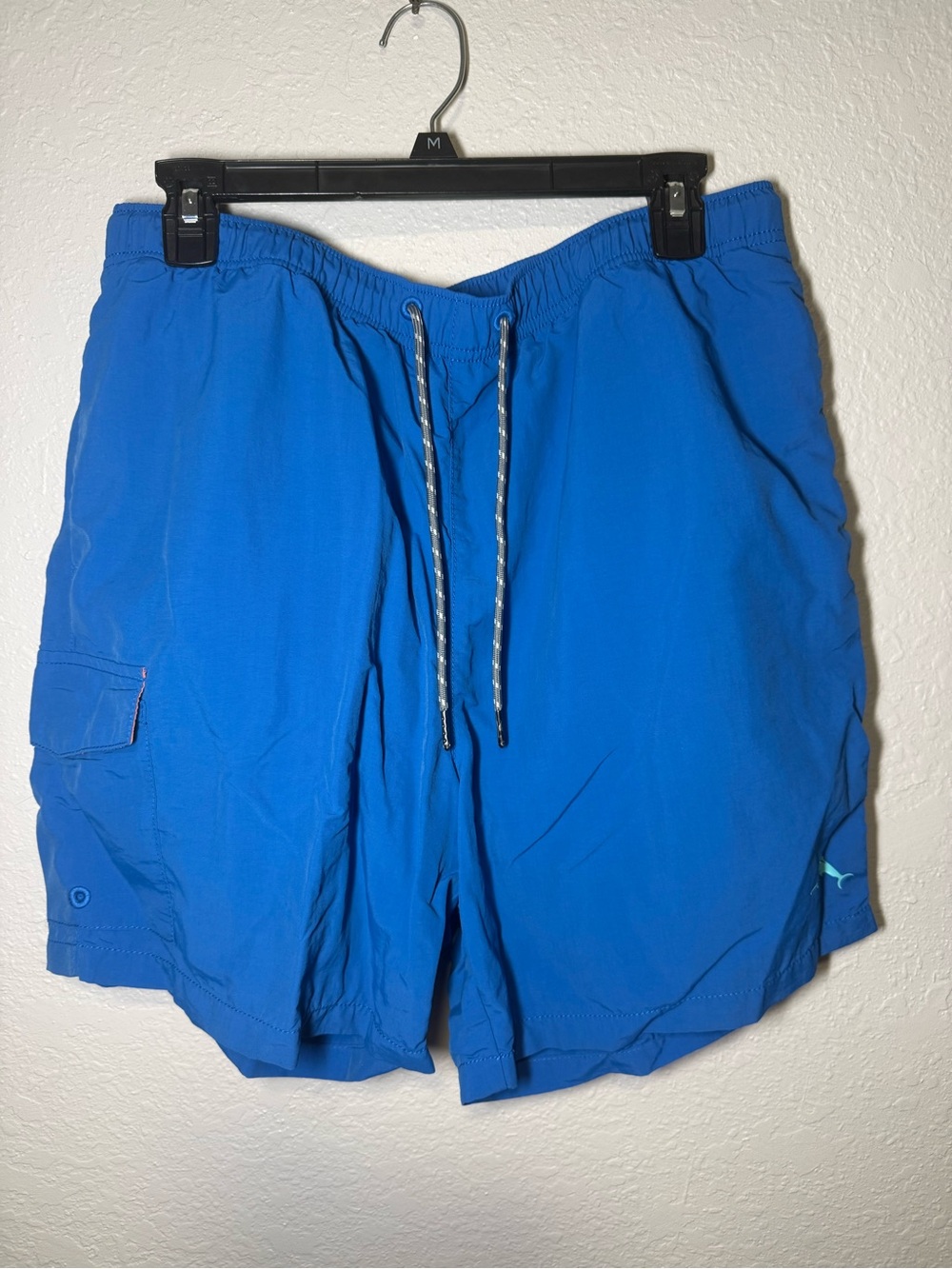 Tommy Bahama Blue and Orange Relax Swim Trunks